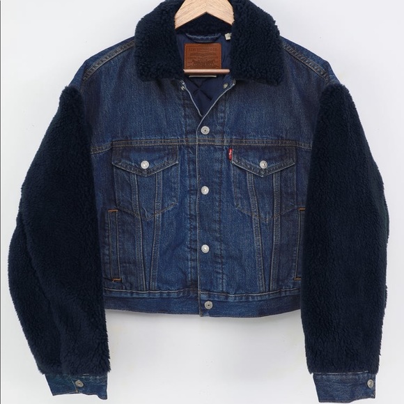 Cocoon Shearling Trucker 